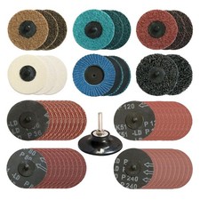 58PCS Quick Change Sanding Disc Set, 3 Inch Surface Conditioning Discs for Die G