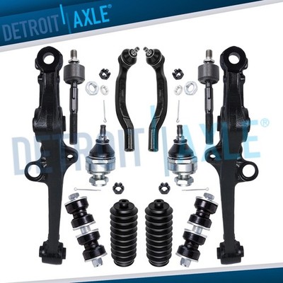 Front Lower Control Arms Sway Bar Link for 1994-97 Accord Odyssey Oasis Acura CL
