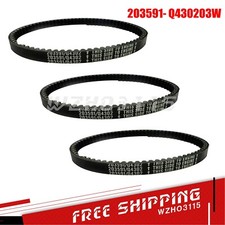 3PCS Go Kart Belt 30 Series Replaces Comet 203591 Q43203W New