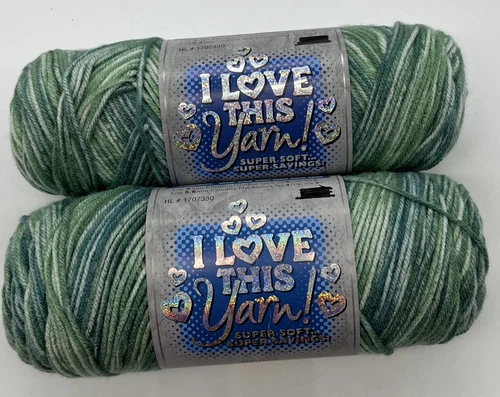 Hobby Lobby I Love This Yarn "Mint Tea" 1 Skein #760