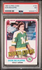 1981 O-PEE-CHEE 159 DON BEAUPRE PSA 7