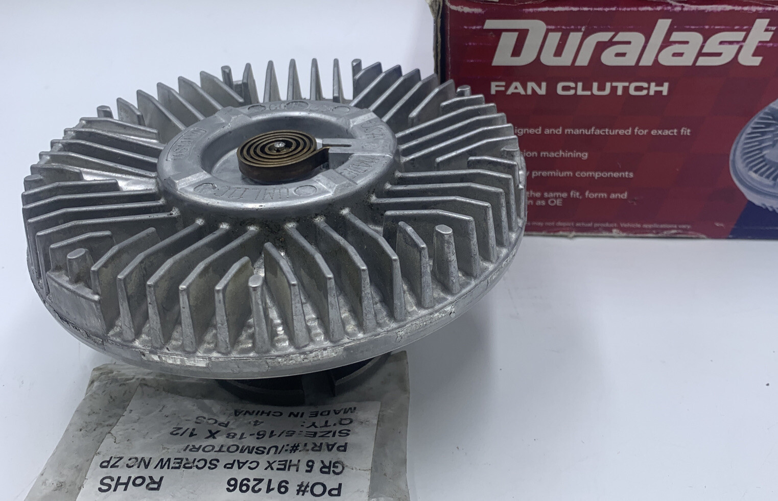 DURALAST FAN CLUTCH FOR JEEP TJ, WRANGLER ENG. 2.4L