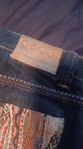 Pantalones cortos largos COOGI de la década de 1990 muy bordados para hombre 34W - Imagen 8 de 8