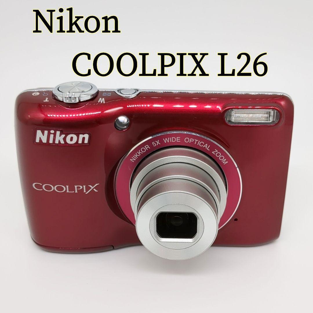 Nikon Coolpix L26 Red Digital Camera Compact | eBay Nikon Coolpix L26 Red Digital Camera Compact | eBay