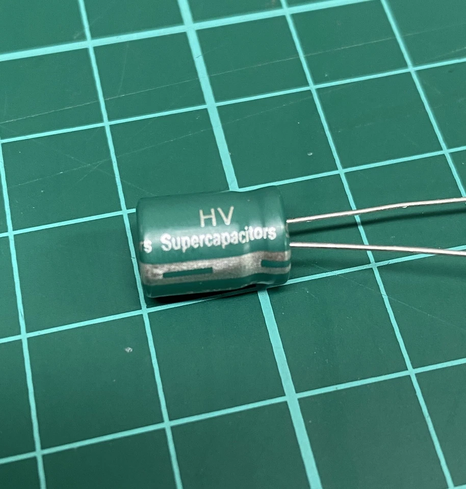 Clock capacitor for Original OG Xbox console time / date supercapacitor fix