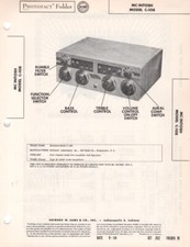 McIntosh - Model C-108 - Pre-Amplifier - Original Service Manual - 1954