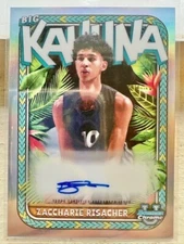 2023-24 Bowman University Chrome - Big Kahuna Auto /150 - Zaccharie Risacher SSP
