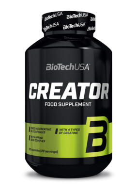 (17,99 EUR / 100 g) Biotech USA Crea.TOR - 120 Kapseln Creatin CreaTor