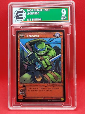 2004 TMNT TCG Ninja Turtles Unleashed 1st Edition Konami Mirage