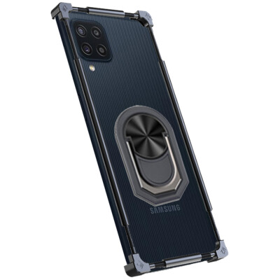 For Samsung Galaxy M22 Phone Case Aluminium Frame Protective Metal border Bumper