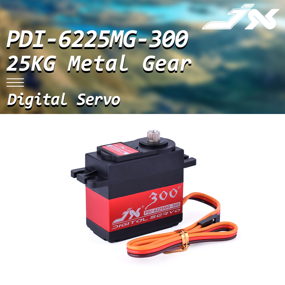 JX SERVO PDI-2535MG - 3.95kg.cm - 0.06s - motore coreless - micro - Ingranaggi in Metallo