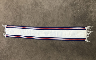 Foulard rayé en mélange de laine vierge moelleuse - rouge | Echarpes