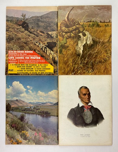 Old West Magazine, 1965-1966, Vol. 2, Vintage Western History, Pulp, Lot of 4 - Picture 2 of 10
