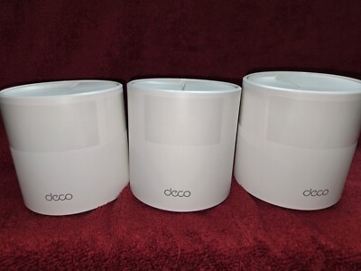 TP-LINK Deco X60 AX3000 Whole Home Mesh Wi-Fi System - 3 Pack