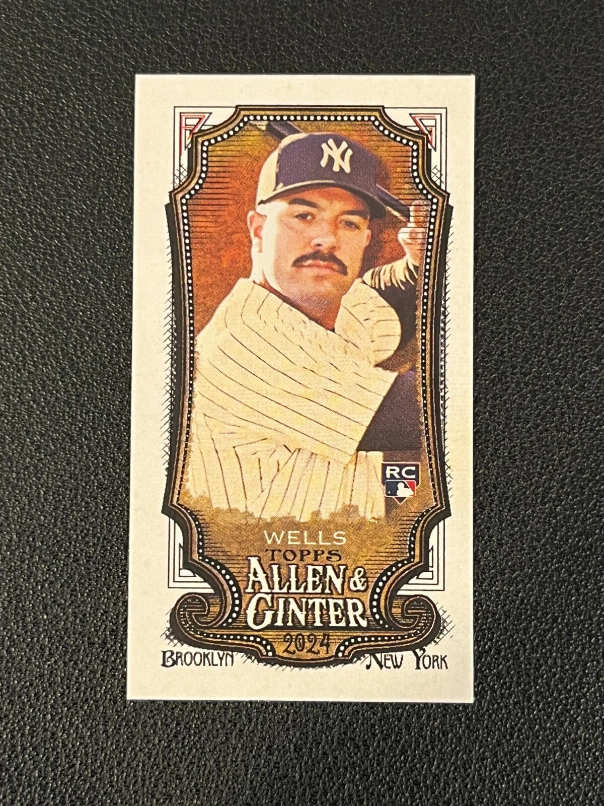 Austin Wells 2024 Topps Allen & Ginter Rookie RC Mini Yankees 53