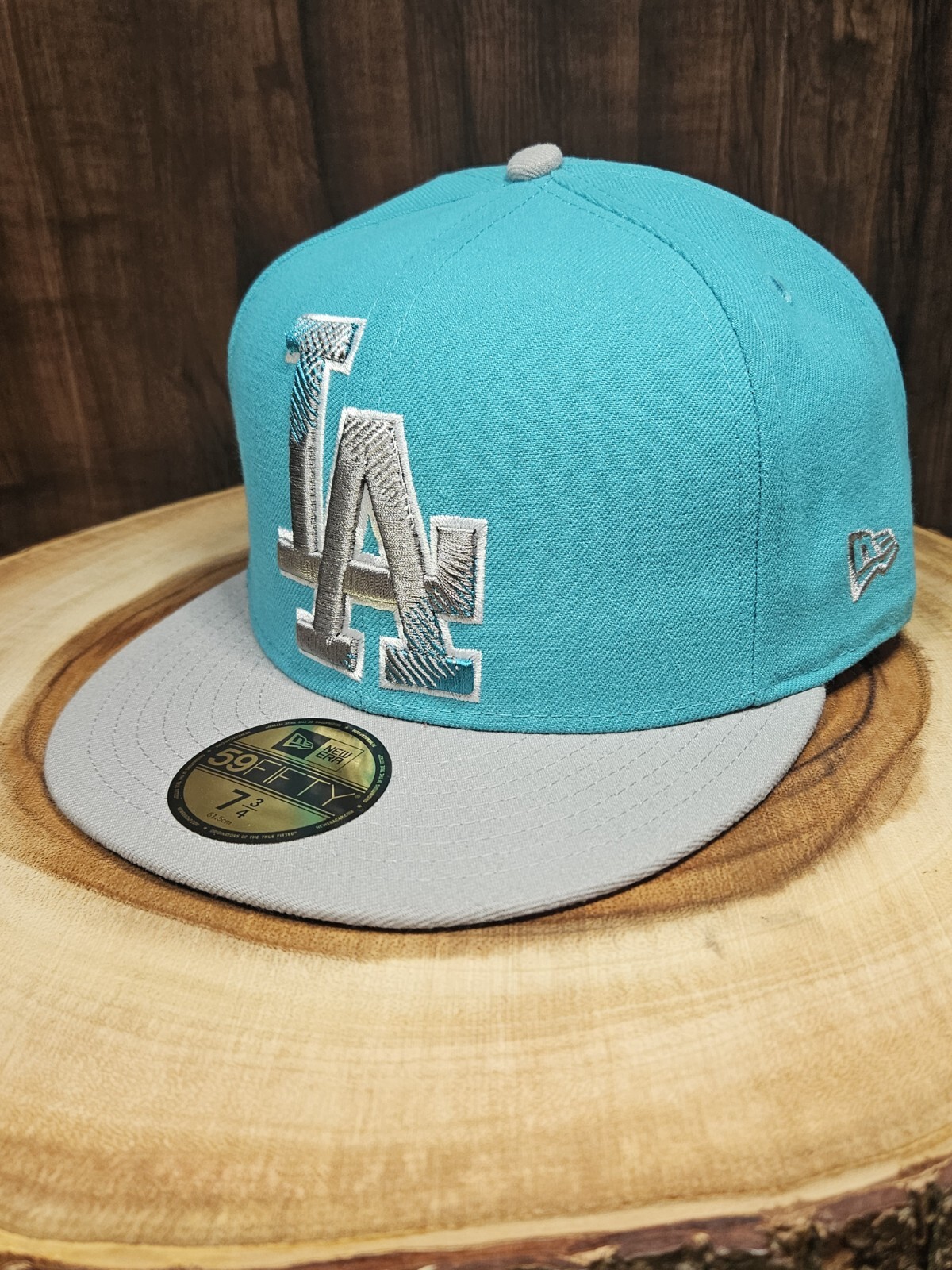 Los Angeles Dodgers New Era 59Fifty MLB Fitted Cap Size 7 3/4 Baseball Hat