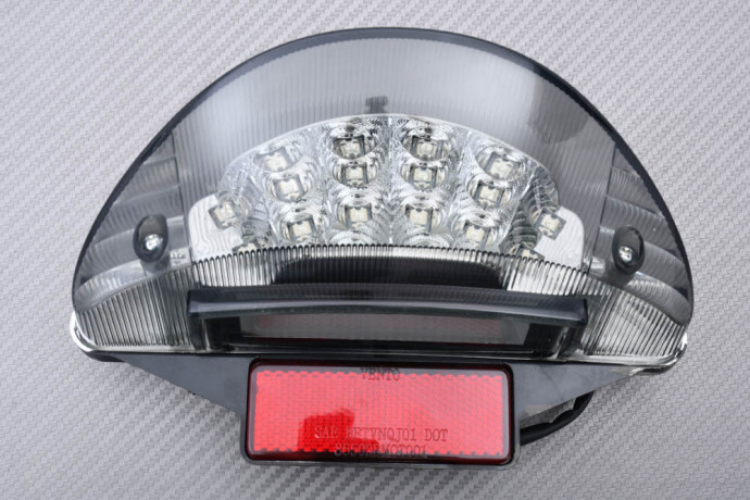 Feu arrière LED BMW R1200GS 2004-2012 étanche IP67 haute luminosité pour la route