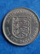BAILIWICK of JERSEY 1968 10p COIN. C141.