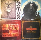 4 Rock LPs lot: Santana, Bob Dylan, Jefferson Airplane, Blood Sweat & Tears