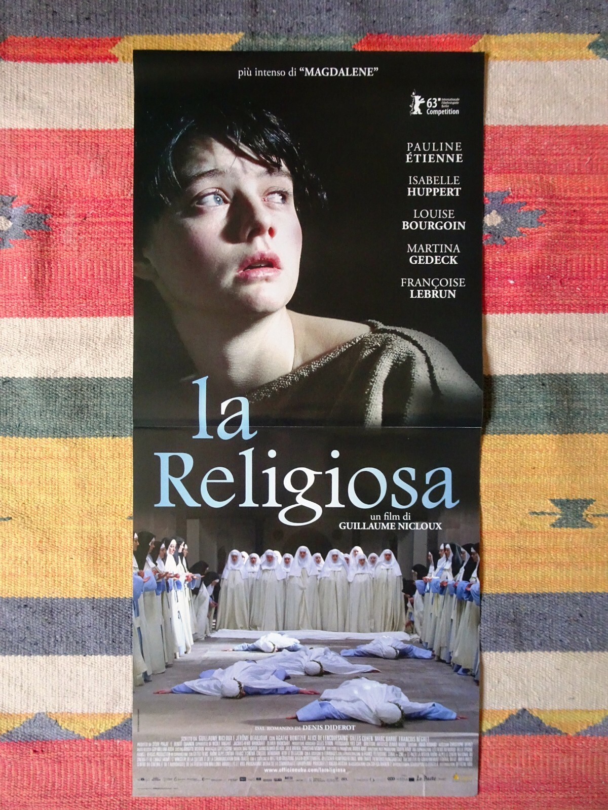 Locandina originale film La religiosa (2014) - Regia di Guillaume Nicloux