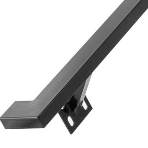 Modern Handrail for Stairs Handrail Bracket Set 4ft Grab Bar Stair Railing Black eBay Modern Handrail for Stairs Handrail Bracket Set 4ft Grab Bar Stair Railing Black eBay