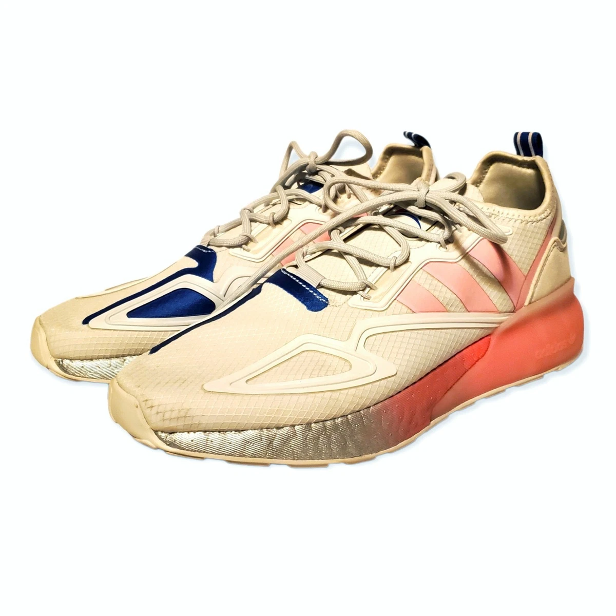Adidas ZX 2K Boost White True Pink W for sale | eBay