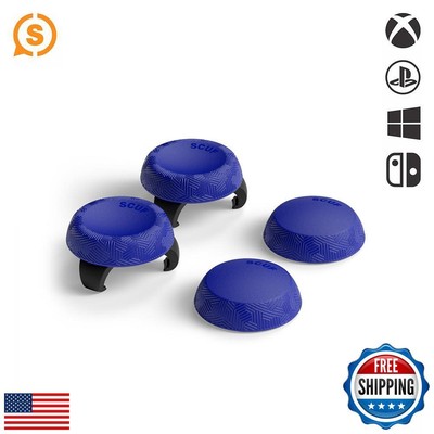 SCUF Control Thumbstick Grips - 4 Pack with 2 Bases - Tactic - Joystick Thumb