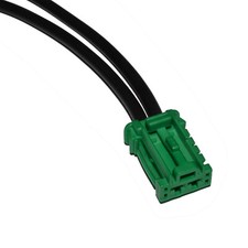 Reparatursatz Stecker f&uuml;r Renault Citroen Peugeot Heizgebl&auml;se Kabel 2-polig gr&uuml;n