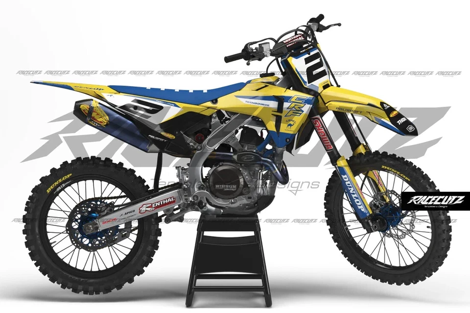 Graphic Kit Vinyl Wrap Decal motocross 2025+ Honda CRF 250 450 - Image 2 of 4