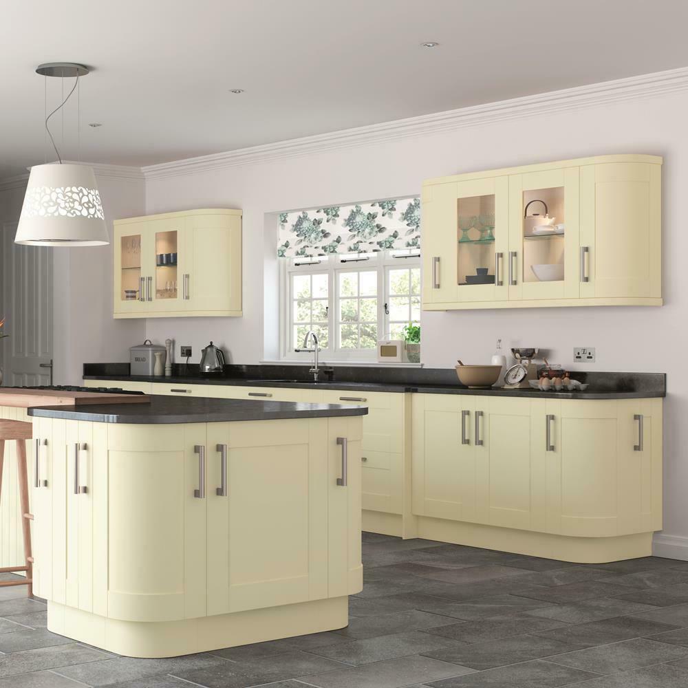 Ivory Cream Shaker Modern Classic Kitchen Complete Fitted Units