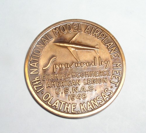 1948 National Model Airplane Championships Meet Commemorative Coin;Olathe,Kansas - 第 2/4 張圖片