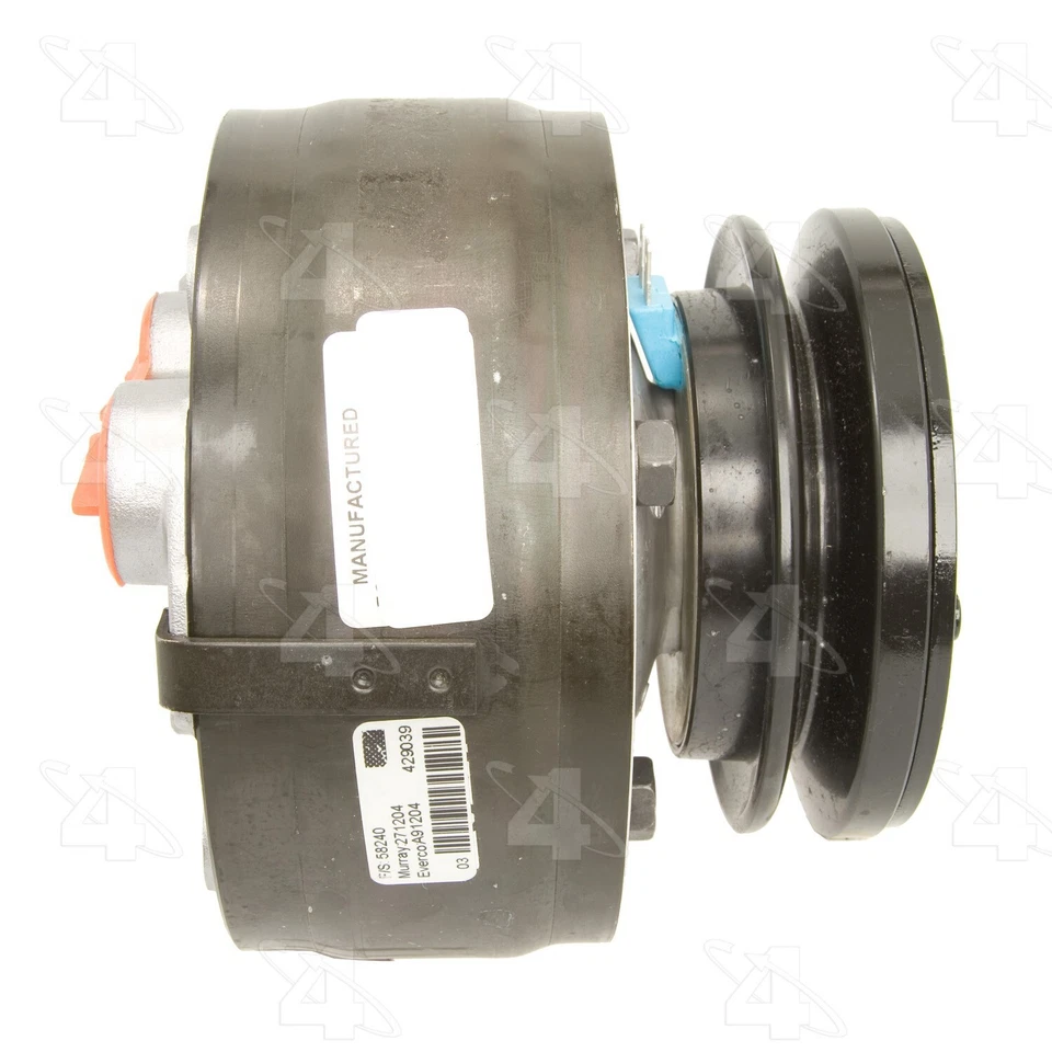 A/C Compressor 4 Seasons For 1987 Chevrolet R30 5.7L V8 Foto 4 de 4