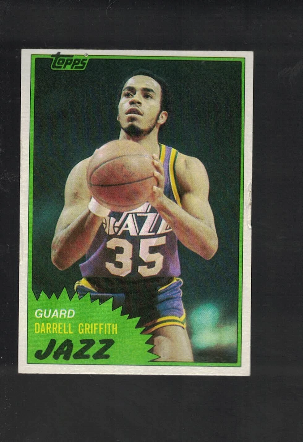 Darrell Griffith trading card
