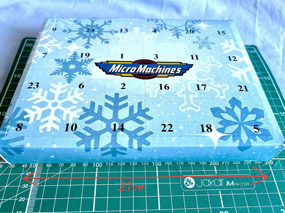 Micro Máquinas, Calendario de Adviento 2025, Jazwares, 24x Coches Foto 4 de 4