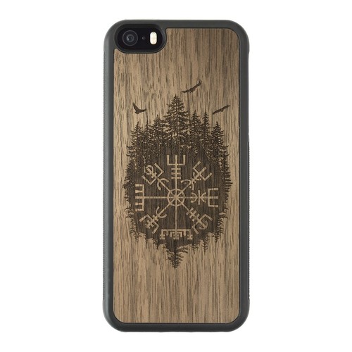 Viking Compass Vegvisir Wooden iPhone MagSafe Case 15 Pro Max, 14 Plus, 13 Pro - Photo 36 sur 36