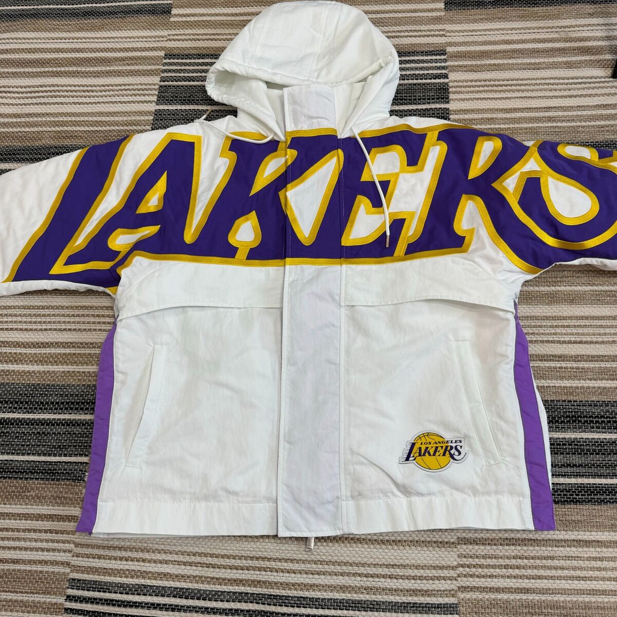 Nike x AMBUSH NBA Collection Unisex Lakers Jacket Nylon Nike x AMBUSH NBA Collection Unisex Lakers Jacket Nylon