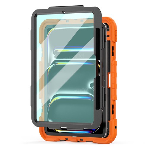 Für iPad 5/6/7/8/9/10 Gen Air 4 5 6 Pro 11 13 Hybrid Outdoor Tasche Gurt Hülle - Bild 148 von 225