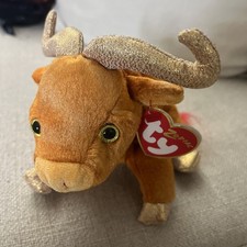 Ty Beanie Baby - THE OX Chinese ZODIAC 6 Inch NEW MWMTs Stuffed Animal Toy