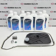 GENUINE ZF AUDI A8 8HP55 0BK AUTOMATIC GEARBOX FILTER GASKET OIL 7L KIT