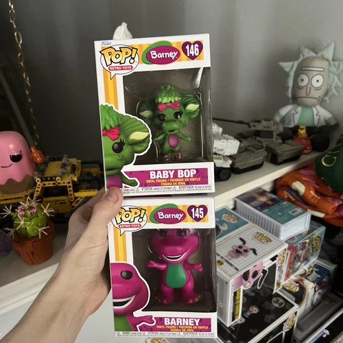 Funko Pop! Barney #145 & Baby Bop #146 Bundle Pop Retro Toys!