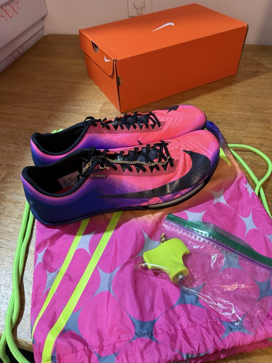 Men's Size 4.5-Nike Air Zoom Maxfly 2 Glam Fierce Purple Pink