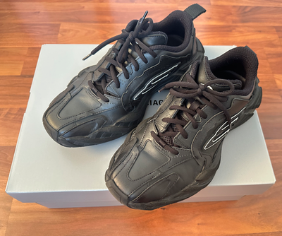 Women's Balenciaga Monday Sneakers, Black. Size 37 | eBay