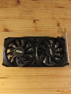 MSI GeForce RTX 3050 Ventus 2x E 6G OC 6GB GDDR6 Grafikkarte DP/HDMI
