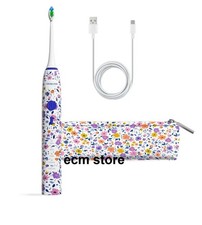 neopulse Brosse à dents électrique sonique motif Liberty avec trousse /EBXS
