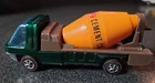 Vintage Hot Wheels Redlines Heavyweights green Cement Truck RESTORED #2