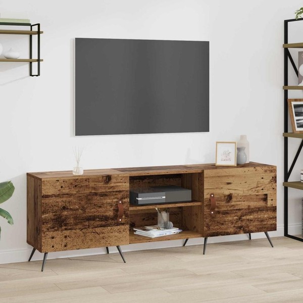 Tv-Schr?Nk 150 X 30 X 50 Cm Altholz Holzwerkstoff-image