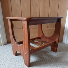 Mid-Century Style Teak Wooden Side Table 