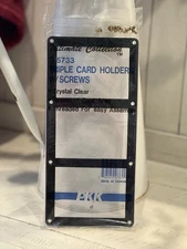 Ultimate Collections Triple Card Display Holder w/Screws