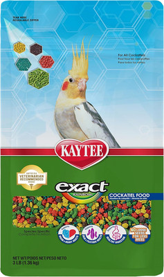 Exact Rainbow Cockatiel 3 Lb