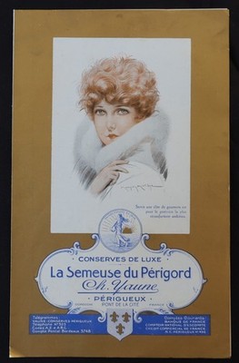 Katalog LA SEMEUSE DU PERIGORD Yaune Périgueux Illustrateur Millière Foie Gras